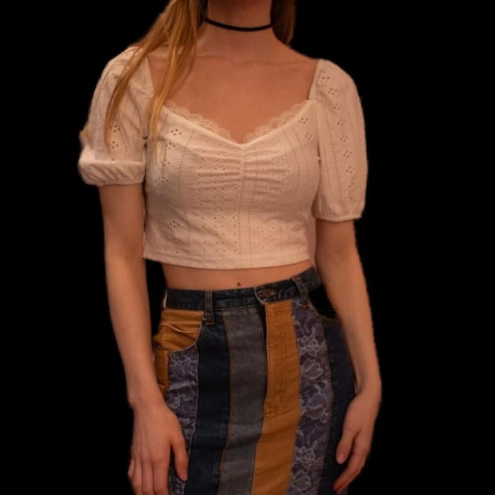 Cider Women's multi Crop-top